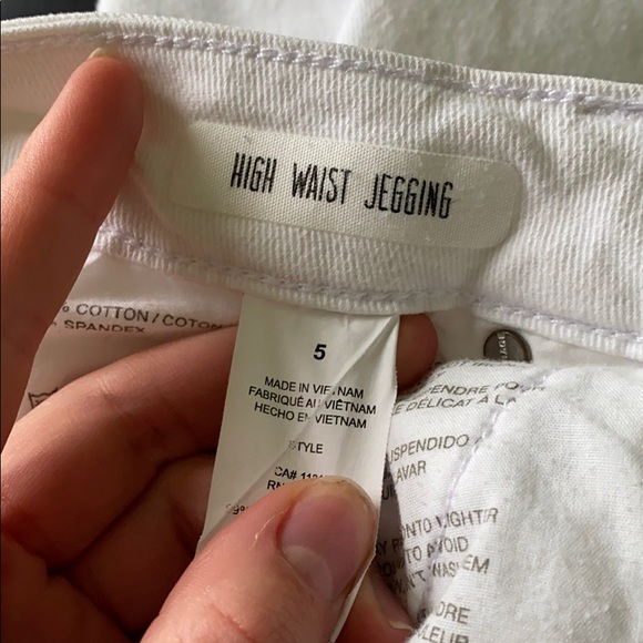 White denim jeans - Picture 2 of 2